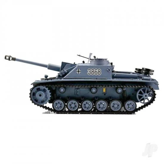 Henglong 1:16 German Stug III (24GHz Shooter Smoke Sound) — image 4 of 5