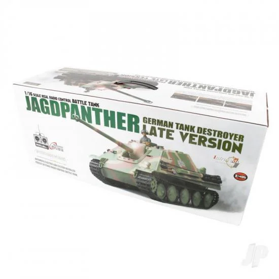 Henglong 1:16 German Jagdpanther with Infrared Battle System (2.4GHz + Shooter + Smoke + Sound) — image 2 of 3