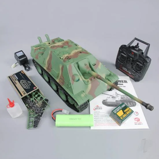 Henglong 1:16 German Jagdpanther with Infrared Battle System (2.4GHz + Shooter + Smoke + Sound) — image 3 of 3