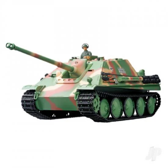 Henglong 1:16 German Jagdpanther with Infrared Battle System (2.4GHz + Shooter + Smoke + Sound) — image 1 of 3