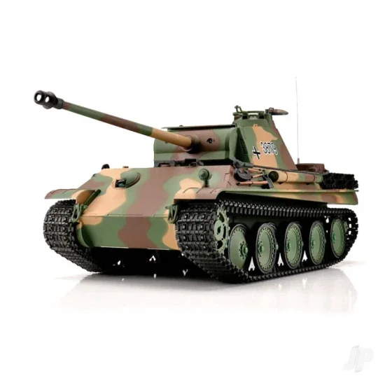 Henglong 1:16 German Panther Type G with Infrared Battle System (2.4GHz + Shooter + Smoke + Sound) — image 4 of 4