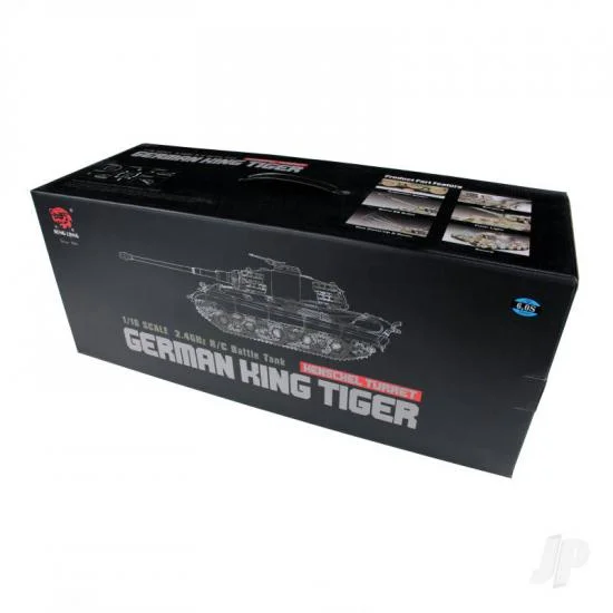 Henglong 1:16 German King Tiger Henschel with Infrared Battle System — image 4 of 4