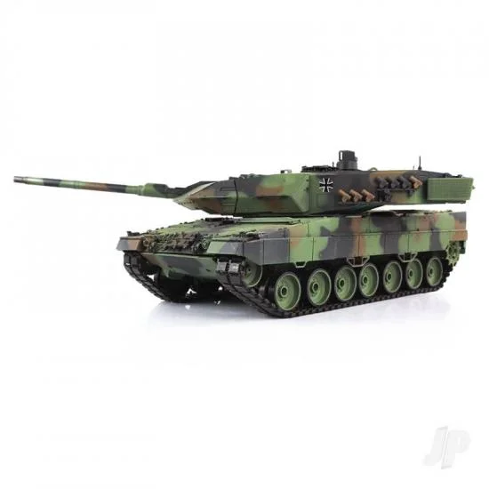 Henglong 1:16 German Leopard 2A6 (24GHz  Shooter  Smoke  Sound) &mdash; image 3 of 4