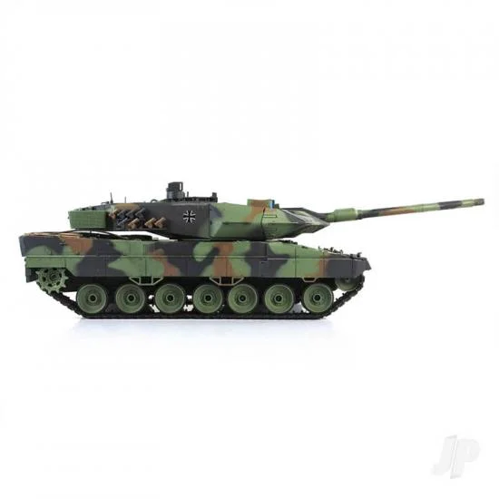 Henglong 1:16 German Leopard 2A6 (24GHz  Shooter  Smoke  Sound) &mdash; image 4 of 4