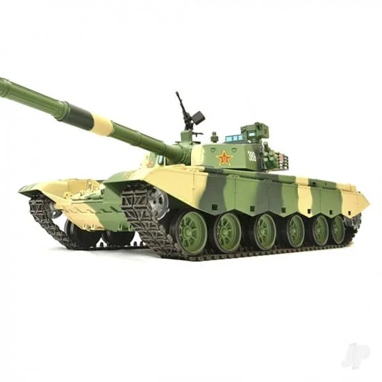 Henglong 1:16 ZTZ 99A MBT with Infrared Battle System (2.4GHz Shooter Smoke Sound Metal Gearbox) — image 2 of 7