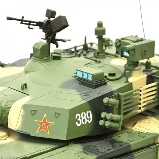 Henglong 1:16 ZTZ 99A MBT with Infrared Battle System (2.4GHz Shooter Smoke Sound Metal Gearbox) — image 4 of 7