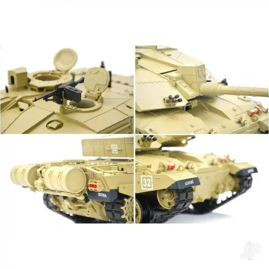 Henglong 1:16 US British Challenger 2 with Infrared Battle System (2.4GHz + Shooter + Smoke + Sound) — image 5 of 5