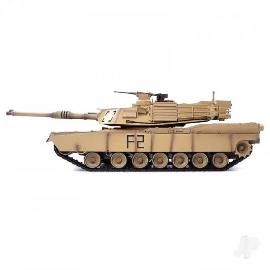 Henglong 1:16 US M1A2 Abrams with Infrared Battle System (24GHz Shooter Smoke Sound Metal Gearbox) — image 3 of 5