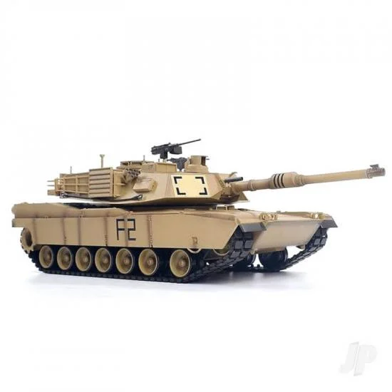 Henglong 1:16 US M1A2 Abrams with Infrared Battle System (24GHz Shooter Smoke Sound Metal Gearbox) — image 4 of 5