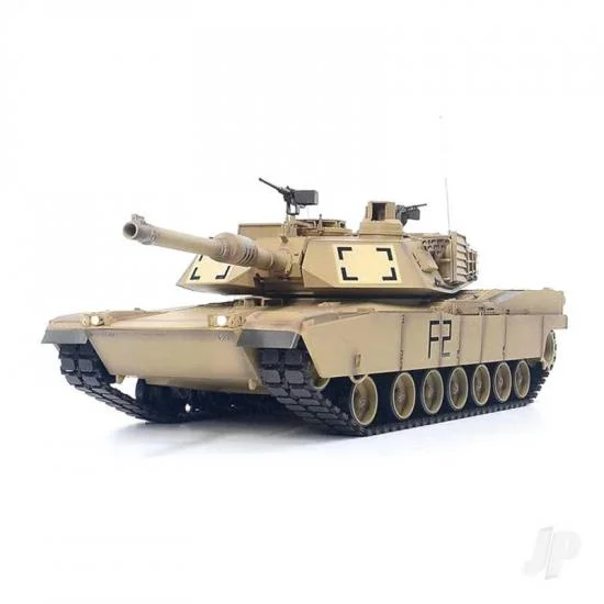 Henglong 1:16 US M1A2 Abrams with Infrared Battle System (24GHz Shooter Smoke Sound Metal Gearbox) — image 1 of 5
