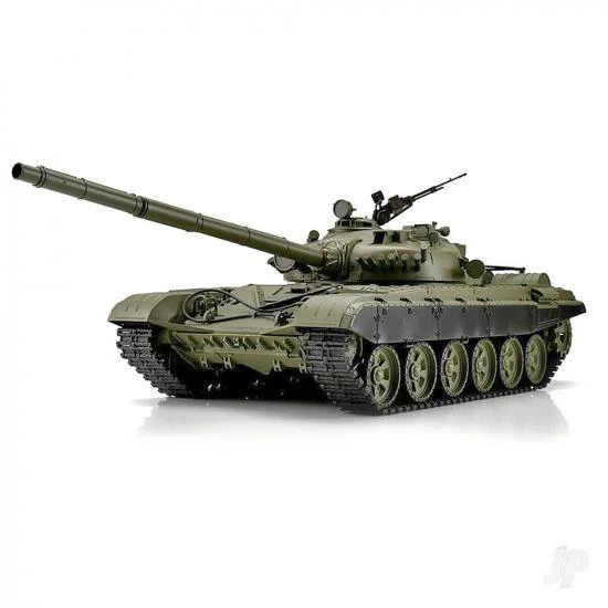Henglong 1:16 Russian T-72 with Infrared Battle System (2.4GHz Shooter Smoke Sound) — image 1 of 3