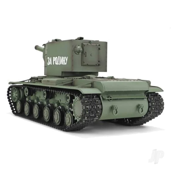 Henglong 1:16 Soviet KV-2 with Infrared Battle System (24GHz  Shooter  Smoke  Sound) &mdash; image 4 of 5