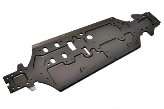 Hobao Hyper SS/GTB Lightweight CNC Chassis 4mm — image 2 of 2