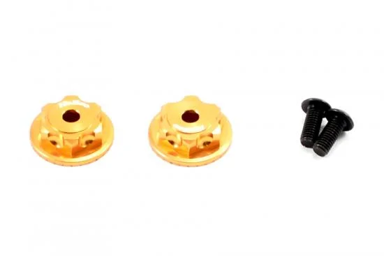 Hobao MT Double Lock Dustproof Wheel Flange Hub (Gold) — image 2 of 2