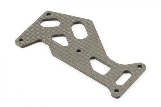Hobao Vs Graphite Front Lower Arm Stiffener - 2mm &mdash; image 2 of 3