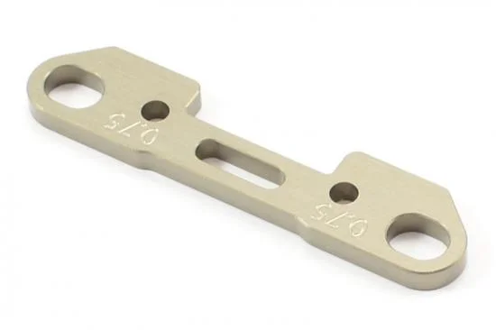 Hobao Vs CNC Aluminium Rear Lower Arm Holder 0.75 Deg. - Rr. &mdash; image 2 of 3
