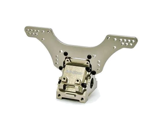 Hobao Hyper VTE2 2 Aluminium Rear Shock Tower For Aluminium Gearbox — image 3 of 5