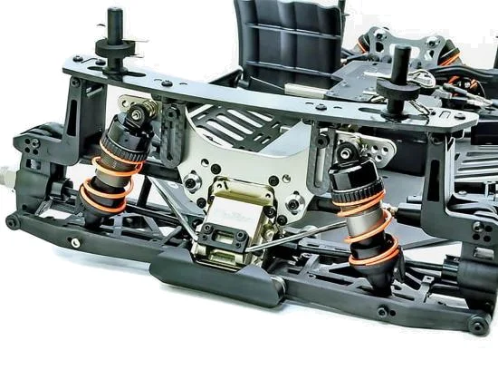 Hobao Hyper VTE2 2 Aluminium Rear Shock Tower For Aluminium Gearbox — image 4 of 5