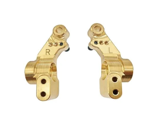 Hobao Hyper Ex10 CNC Brass Rear Hubs &mdash; image 2 of 4
