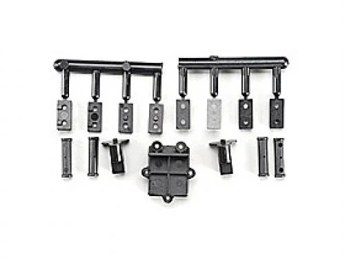 #HBC8136 - Steering Servo Mounts & Transponder Support — image 2 of 3