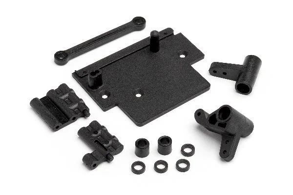 Bullet Flux ESC plate and steering bellcrank — image 2 of 2