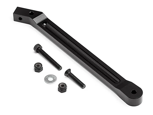 Aluminium. Rear Chassis Anti Bending Rod Black (Trophy Buggy) &mdash; image 2 of 2