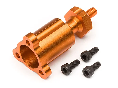 HPI Aluminium Wheel Hub Right (Orange) &mdash; image 3 of 3