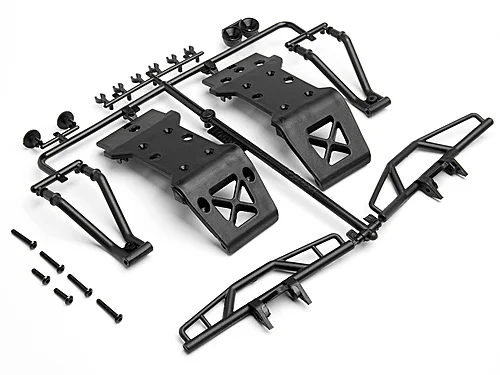 HPI Savage XS Bumper/Skid Plate Set — image 2 of 2