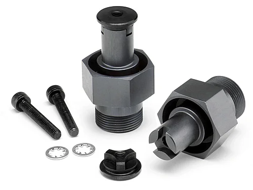 HPI 24mm HD Front Hex Hub (Gunmetal) — image 2 of 2