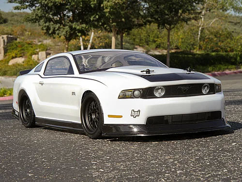 Ford Mustang 2011 Clear Bodyshell (200mm) &mdash; image 3 of 6