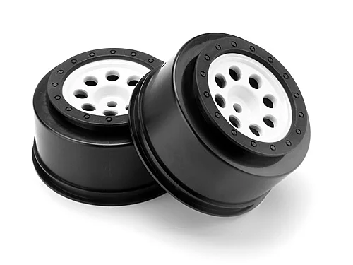 HPI MK.8 V2 Wheels - White (4.5mm Offset / 2pcs) &mdash; image 2 of 2