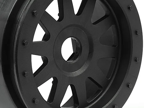 HPI Tr-10 Glue-Lock Wheel Black (120X60mm/2Pcs) &mdash; image 3 of 4
