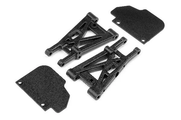 HPI WR8 Rear Suspension Arm Set — image 2 of 2