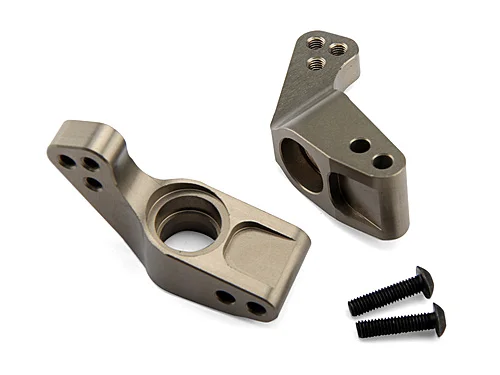HPI Hard Anodized Alloy Rear Hub Carriers (0 Degree) for WR8 / Bullet — image 2 of 4