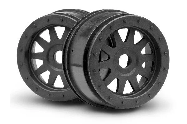 HPI Tr-10 Glue-Lock Wheel Gunmetal (120X60mm/2Pcs) &mdash; image 5 of 5