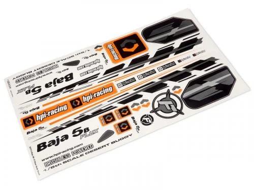 HPI Baja 5B-1F Clear Bodyshell (Baja 5B Flux) &mdash; image 5 of 5