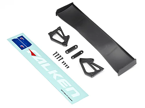 HPI GT Wing Set (Type F / 10Th Scale / Black) — image 2 of 3