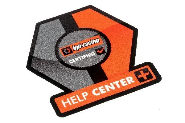 HPI Help Center Shop Window Sticker — image 2 of 2