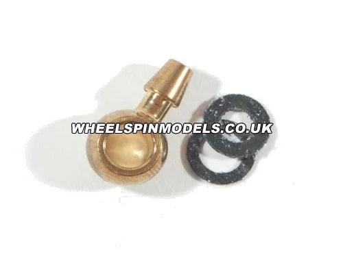 Fuel Line Fitting with Washers 21BB & S25 &mdash; image 2 of 2