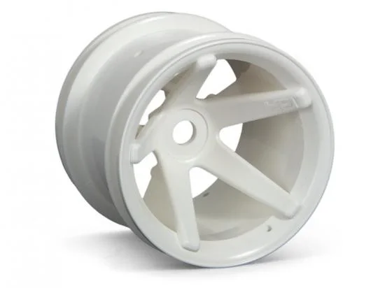 HPI S.S. MT Wheels White Front &mdash; image 3 of 6