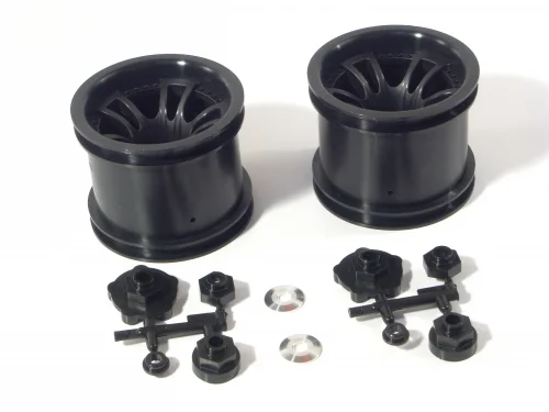 Split 5 Truck Wheel Black - Firestorm - Hex Fit — image 4 of 4