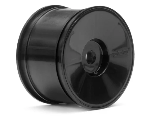 Dish Wheel Black 88X56mm/2Pcs 17mm Hex Savage / Hellfire - 2 Pcs &mdash; image 2 of 6