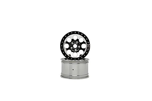 HPI MAG-8 Chrome 3.2 Inch Wheels (83X56mm) - 17mm Hex - 1 Pair — image 8 of 10