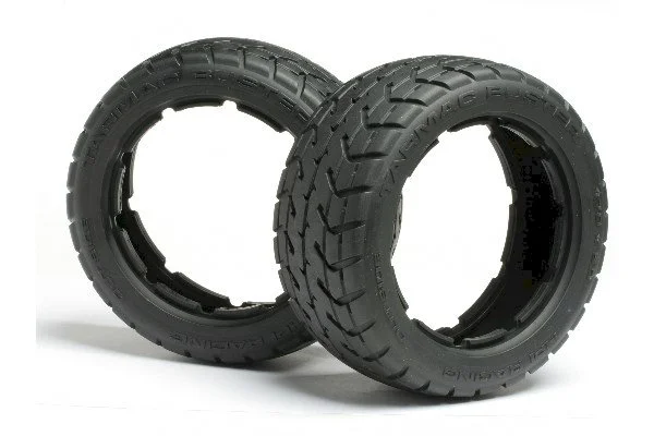 HPI Tarmac Buster Front Tyre - fits HPI Baja 5B - Pair &mdash; image 5 of 5
