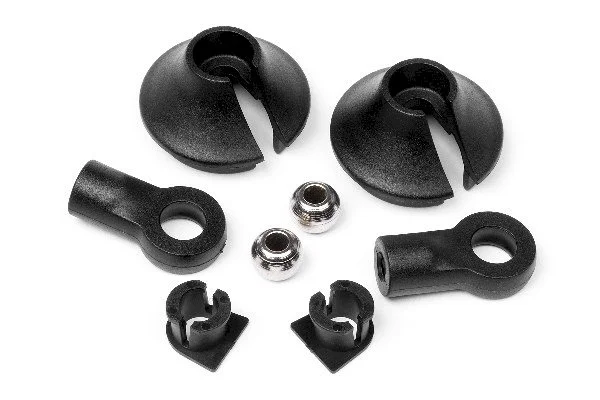 Shock End/Shock Spring Retainer Set &mdash; image 2 of 2