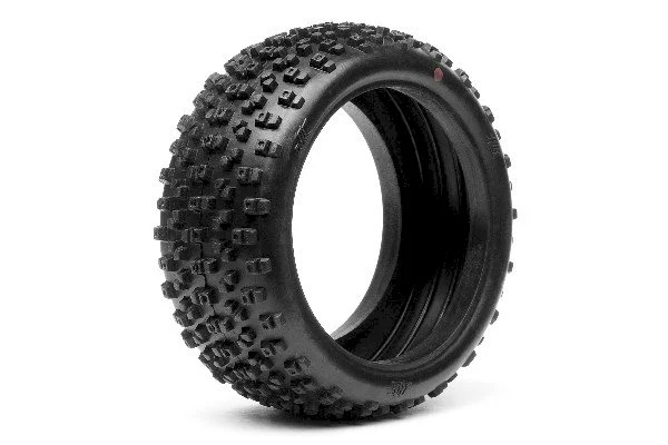 HB PROTO TIRE (2pcs/Pink/1:8 Buggy) &mdash; image 4 of 4