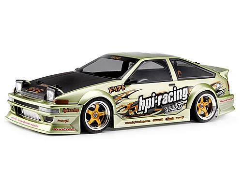 HPI EU Stage-D Trueno AE86 Run Free Bodykit (Fits HPI-17209) — image 3 of 8