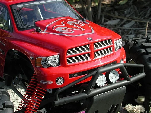 2002 Dodge Ram Truck Bodyshell Fits Savage/T-MAXX - Clear — image 5 of 5
