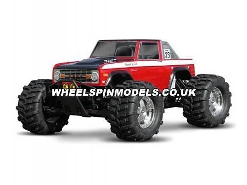 Ford 1973 Bronco Bodyshell Fits Savage/T-MAXX - Clear — image 1 of 2