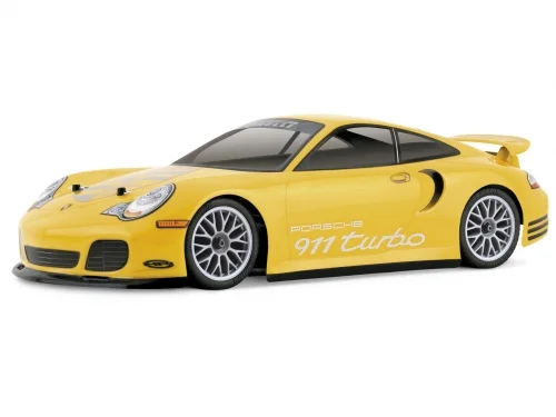 Porsche 911 Turbo Clear Bodyshell - 200mm &mdash; image 6 of 7
